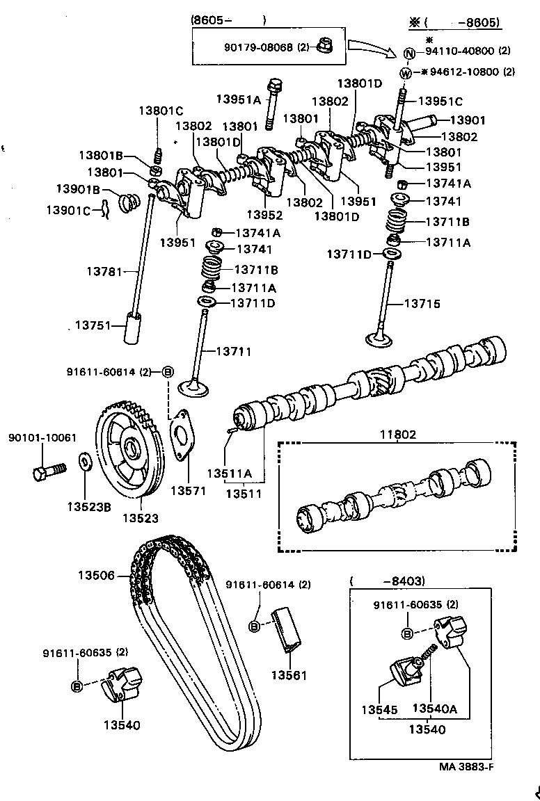 Camshaft & Valve