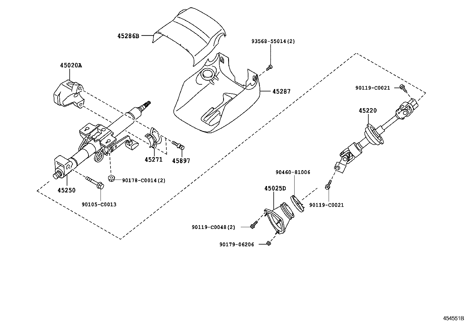 Steering Column & Shaft