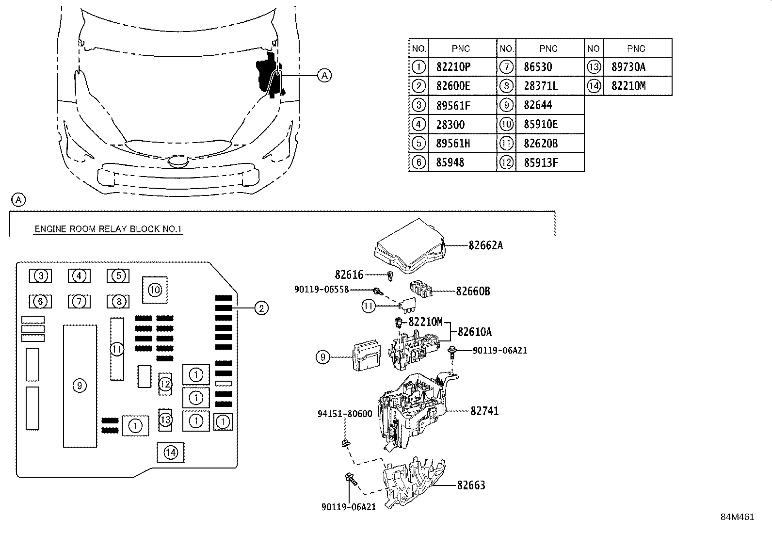 82644-K0050 Computer, Semiconductor Pwr Integration Toyota 
