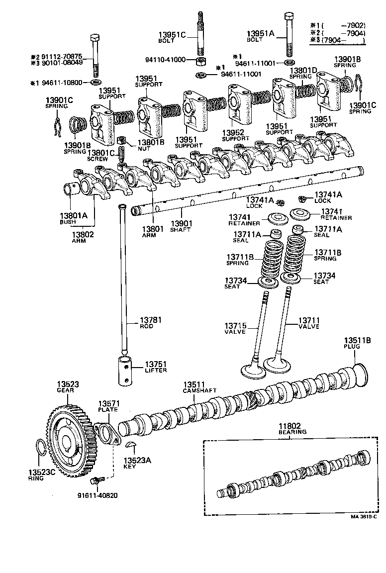 Camshaft & Valve