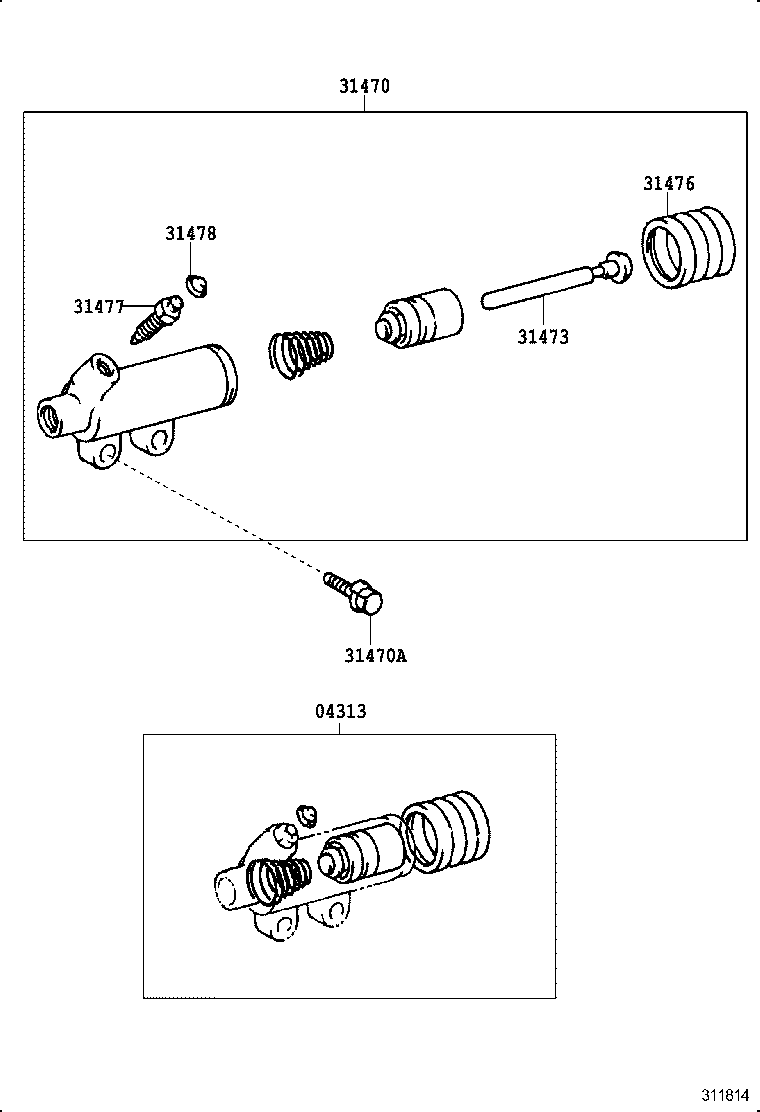 Clutch Release Cylinder