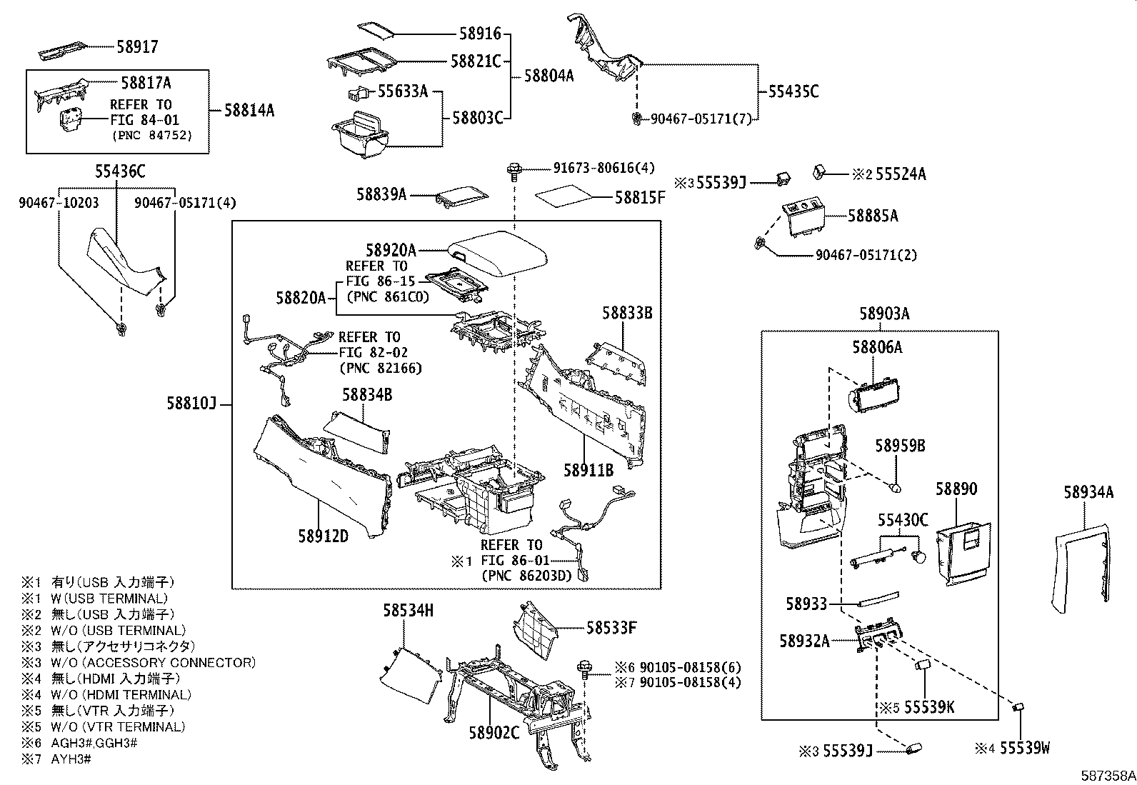 Console Box & Bracket