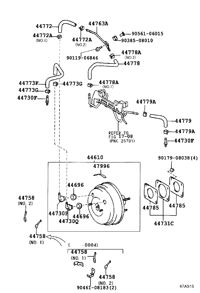 Brake Booster & Vacuum Tube