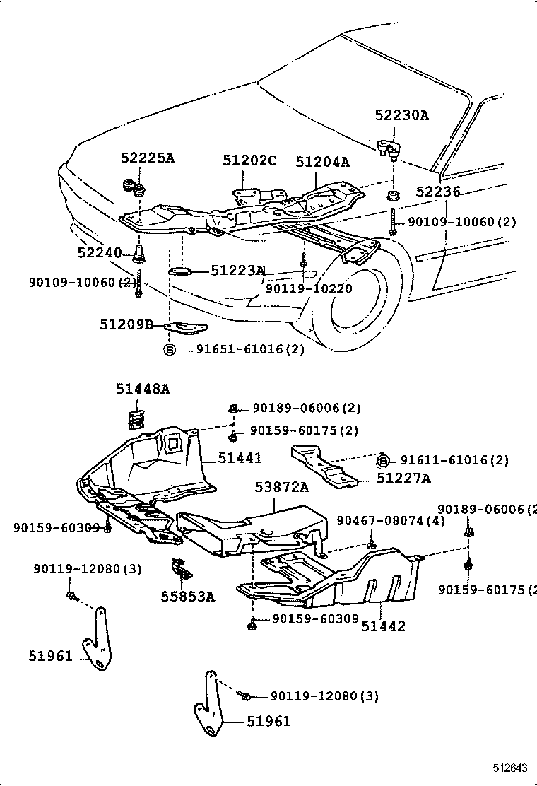 Suspension Crossmember & Under Cover