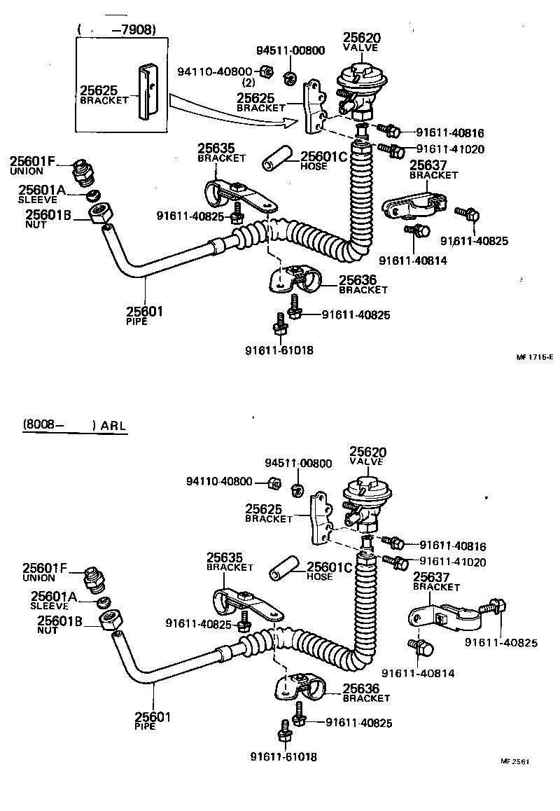 Sistema de recirculación de gases de escape