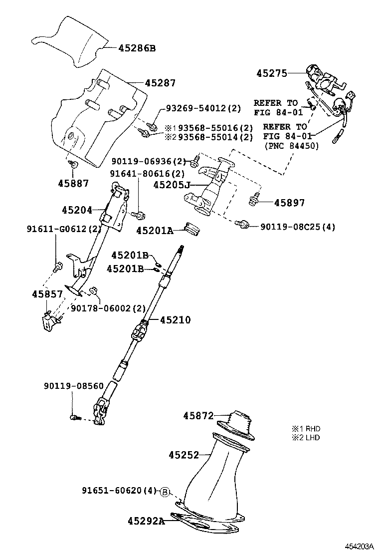 Steering Column & Shaft