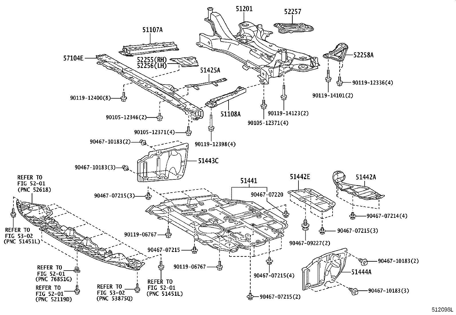 Suspension Crossmember & Under Cover