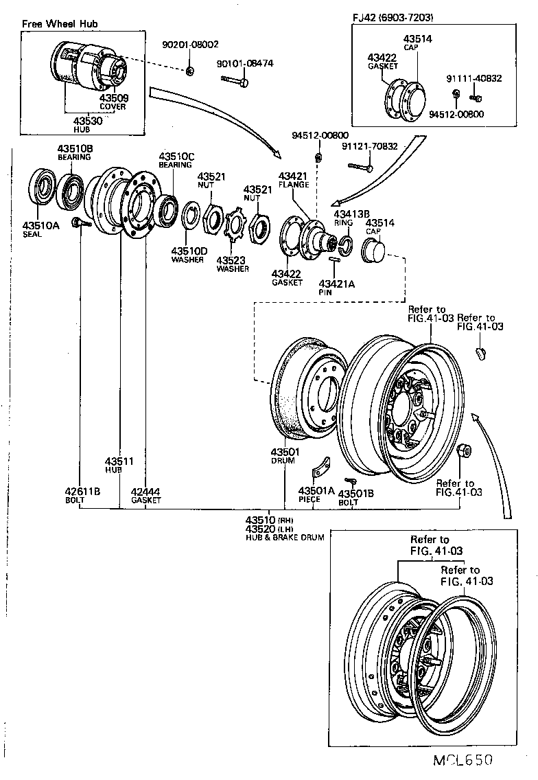 Front Axle Hub