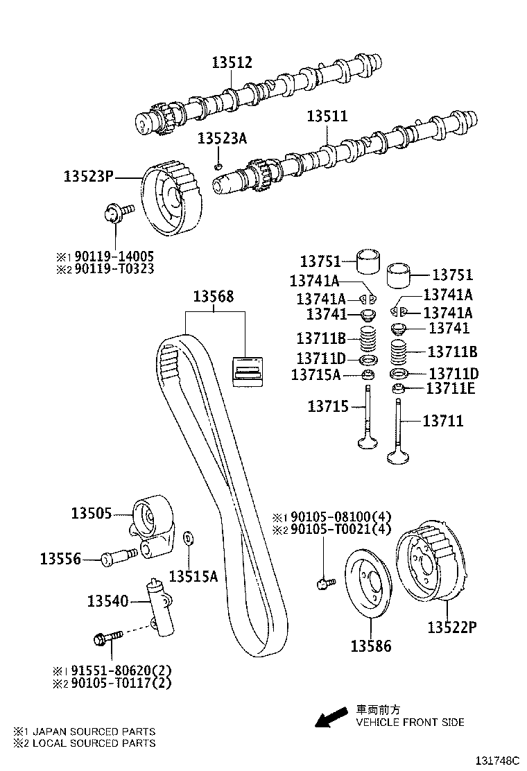 Camshaft & Valve