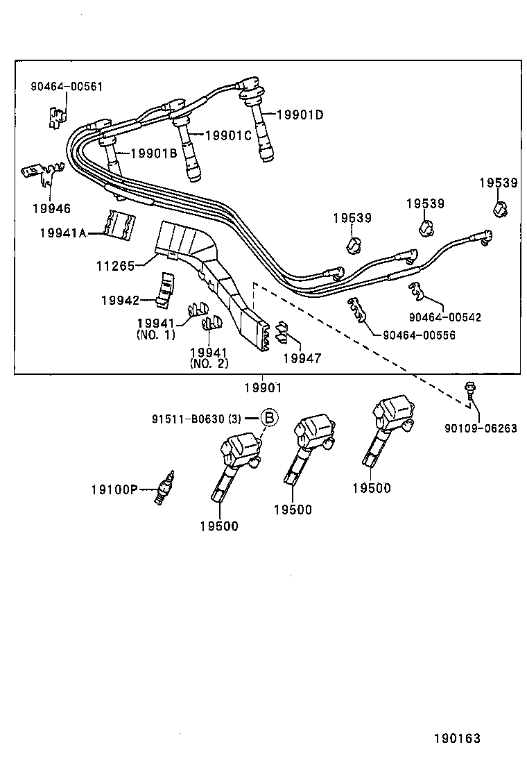 Ignition Coil Spark Plug Glow Plug