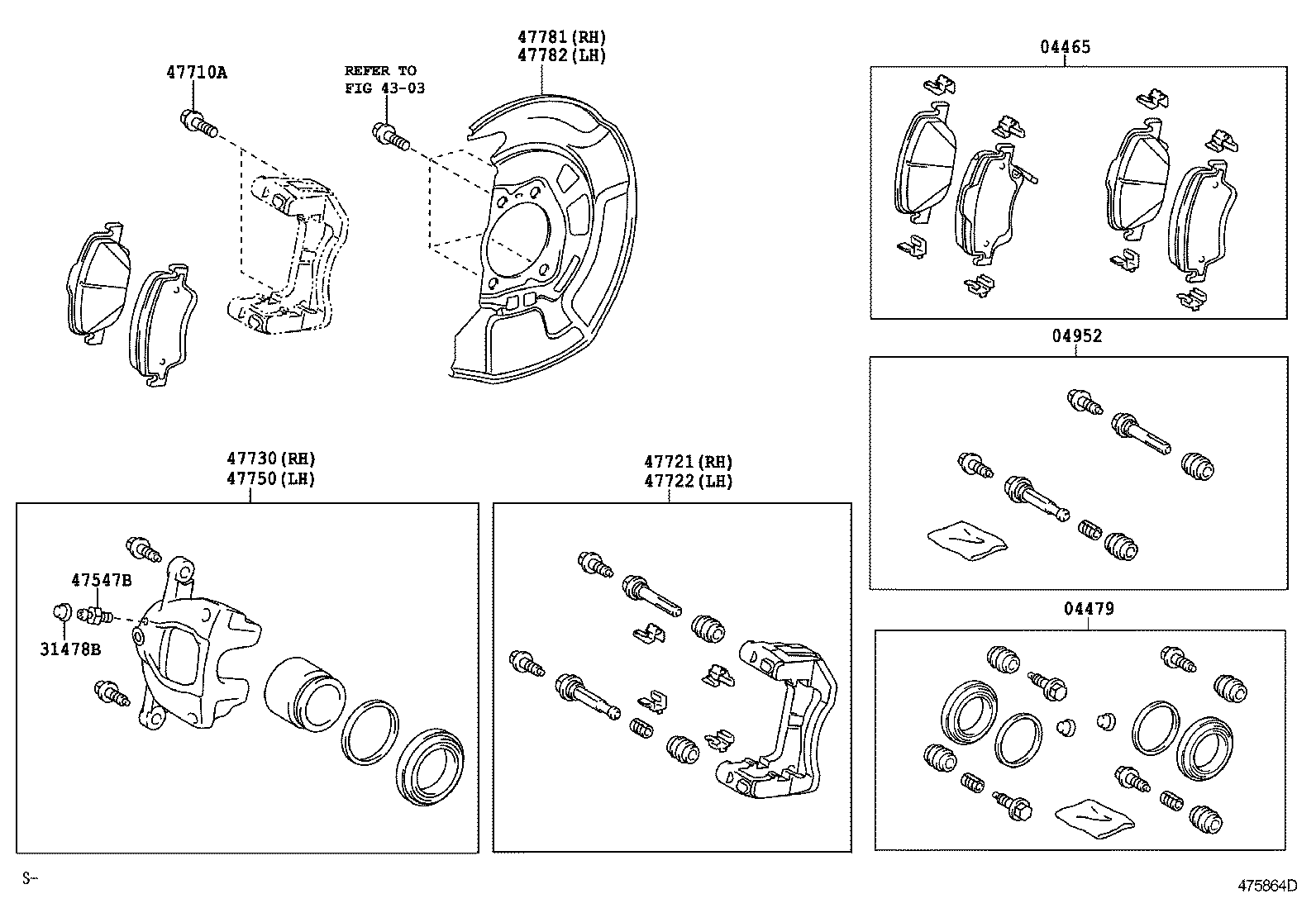 Front Disc Brake Caliper Dust Cover