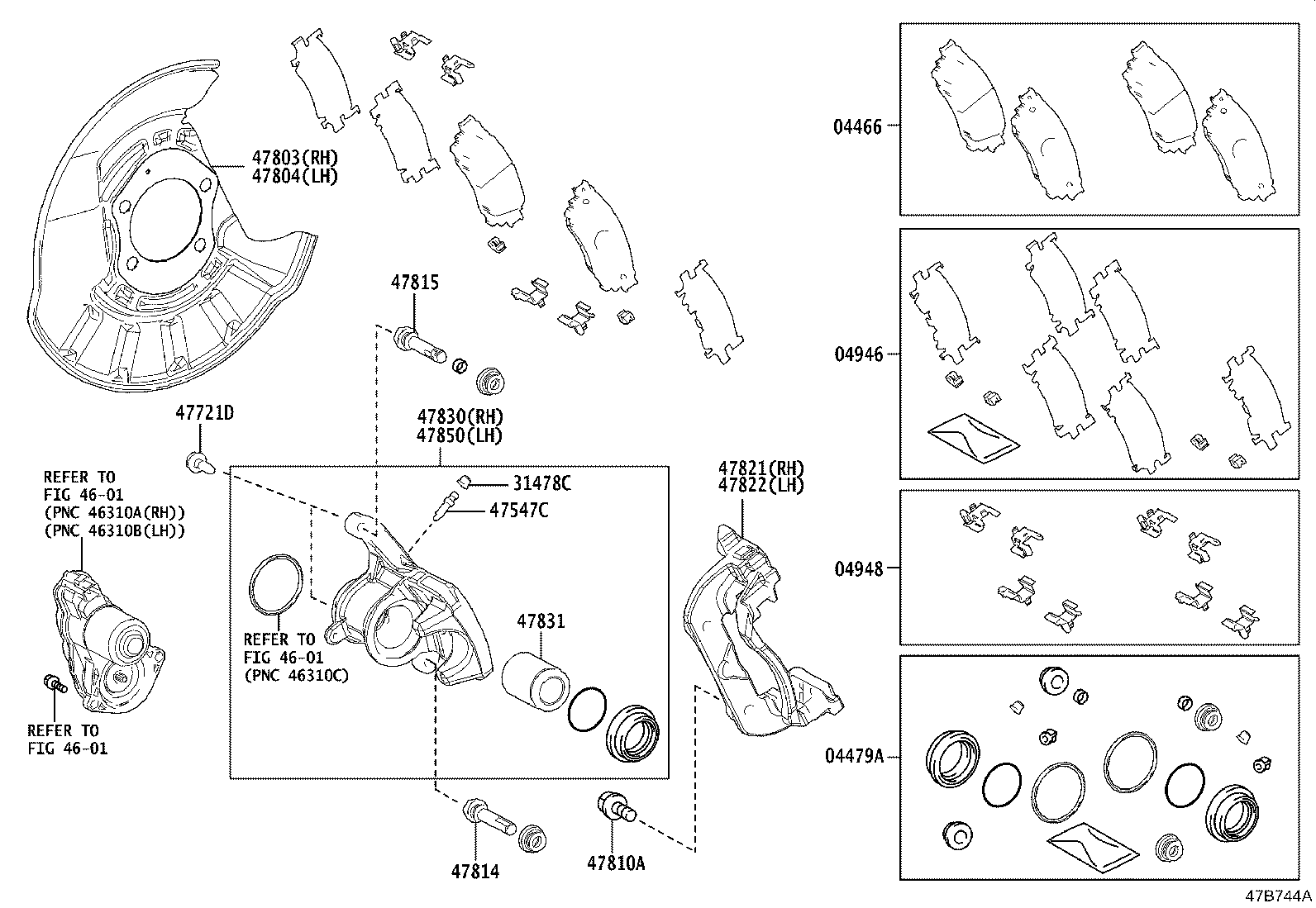 Rear Disc Brake Caliper Dust Cover