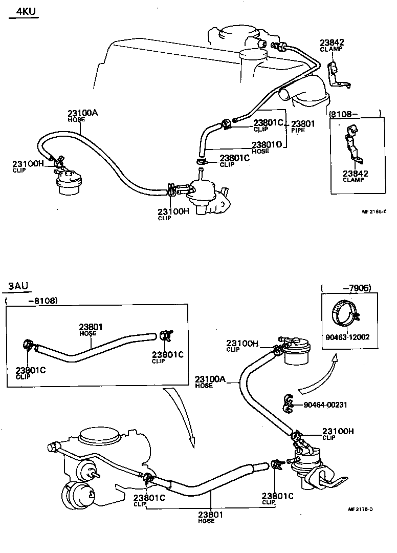 Fuel Pipe Clamp