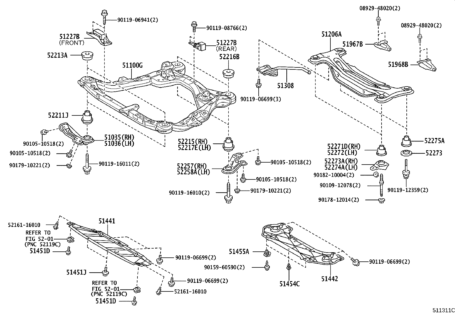 Suspension Crossmember & Under Cover