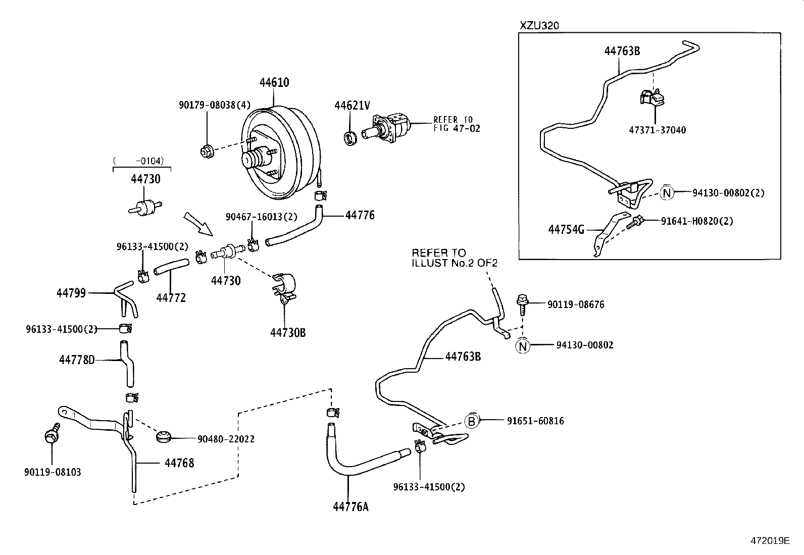 Brake Booster & Vacuum Tube