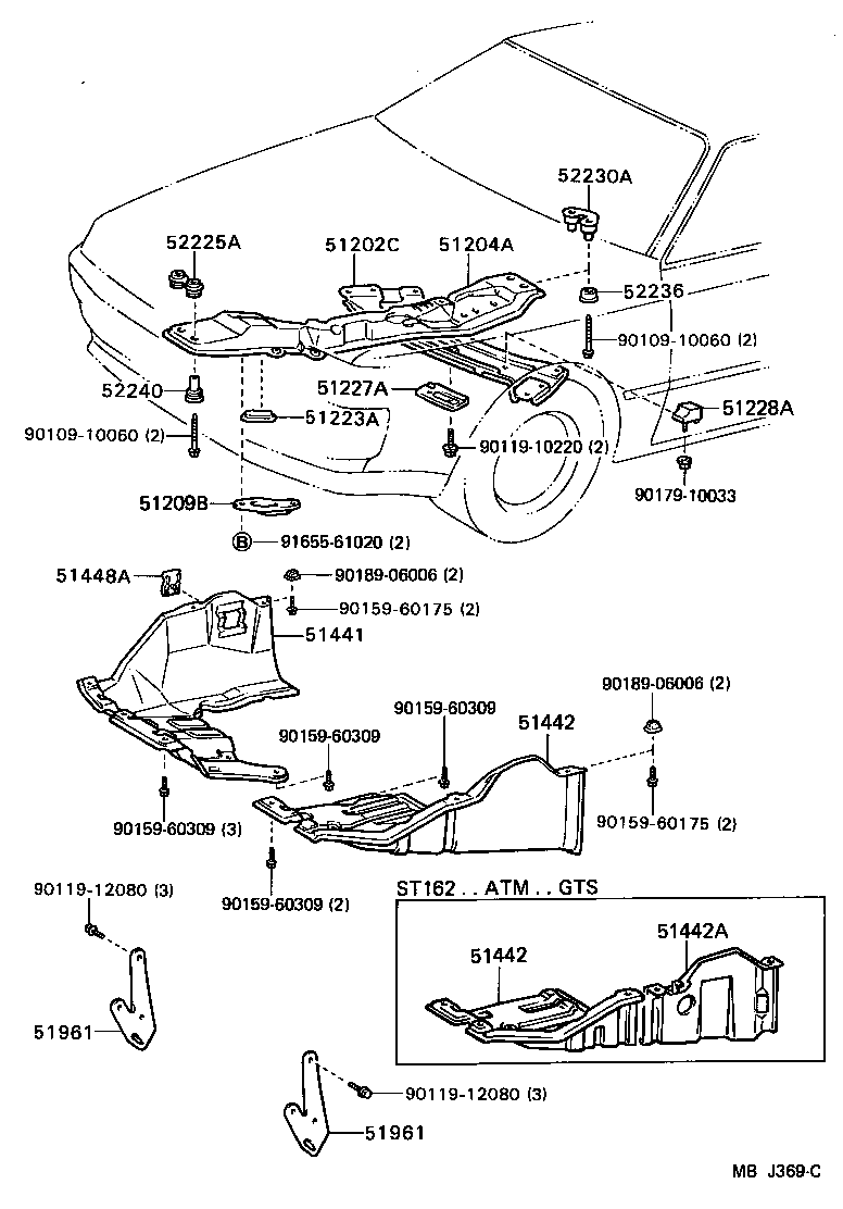 Suspension Crossmember & Under Cover