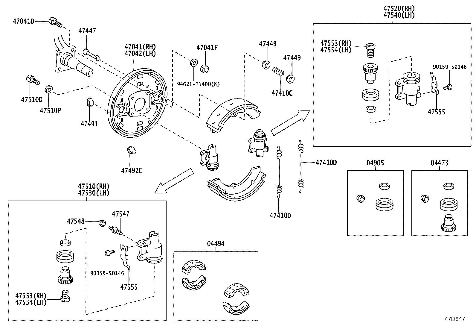 Front Drum Brake Wheel Cylinder