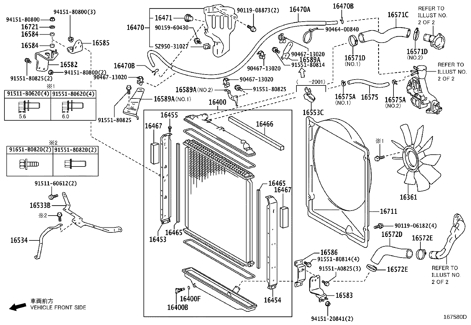 Radiator Water Outlet