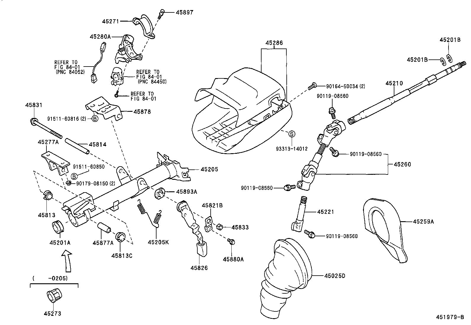 Steering Column & Shaft