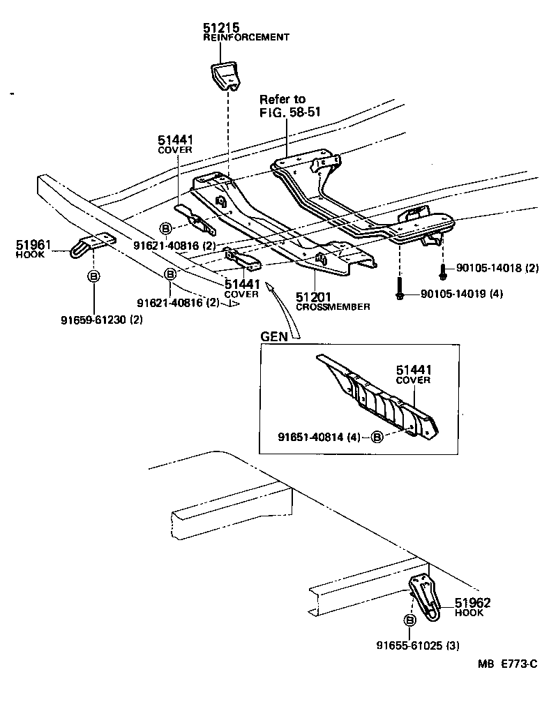 Suspension Crossmember & Under Cover