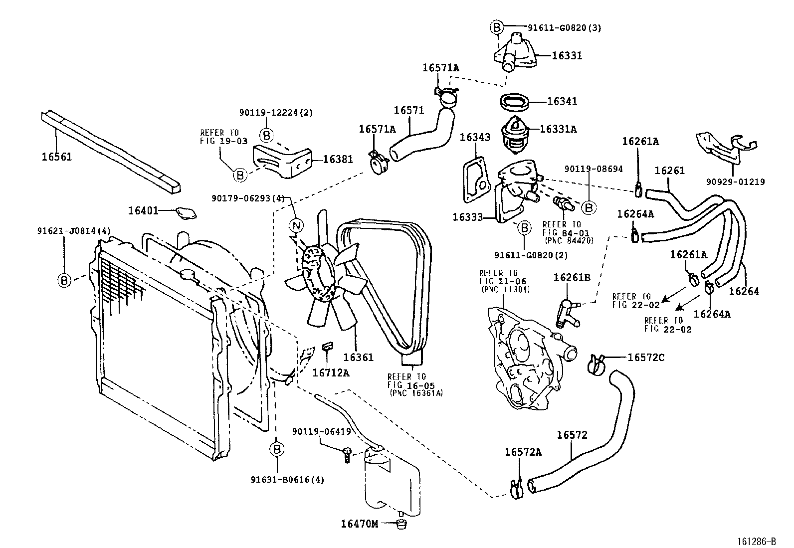 Radiator Water Outlet