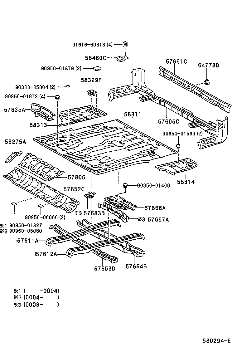 Rear Floor Panel