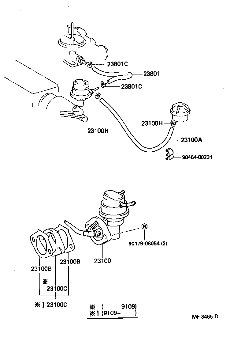 Fuel Pump & Pipe