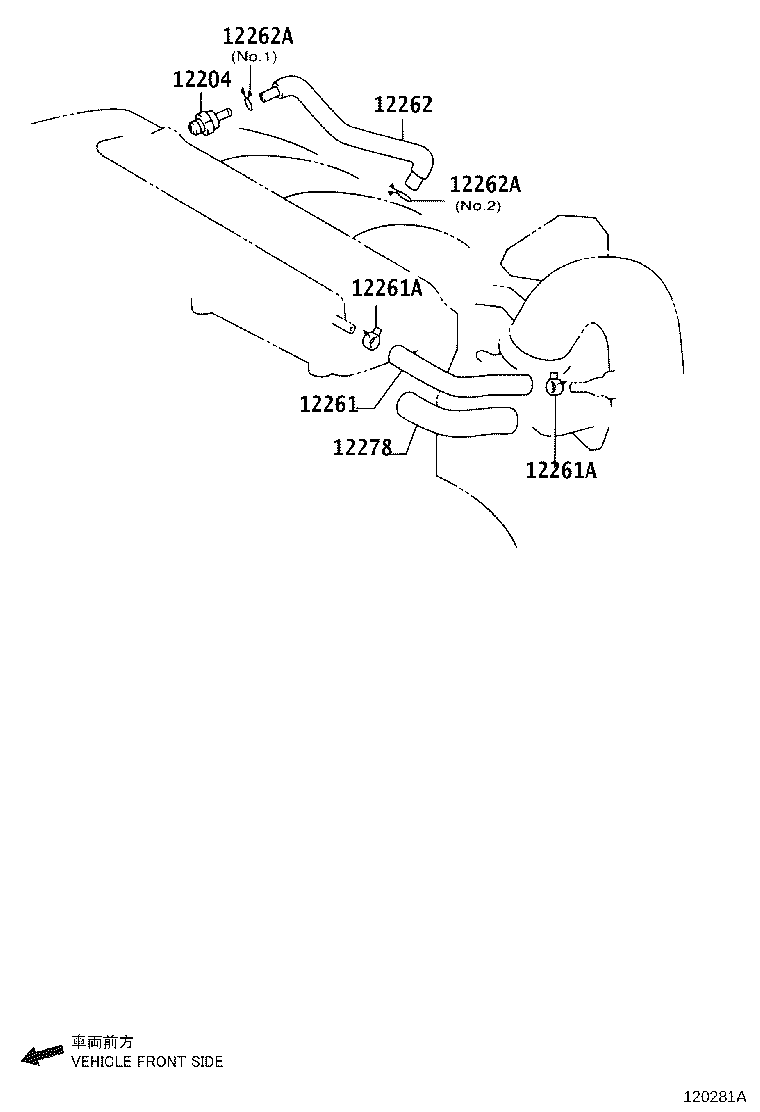 Manguera de ventilación