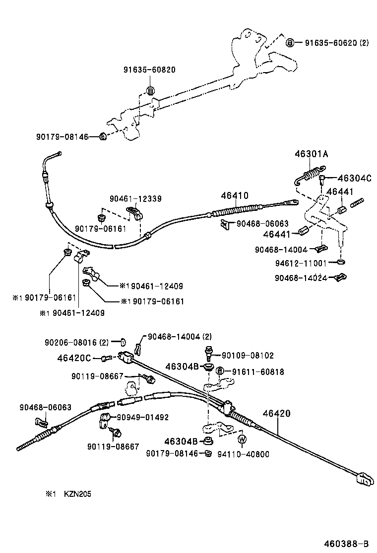 Parking Brake & Cable