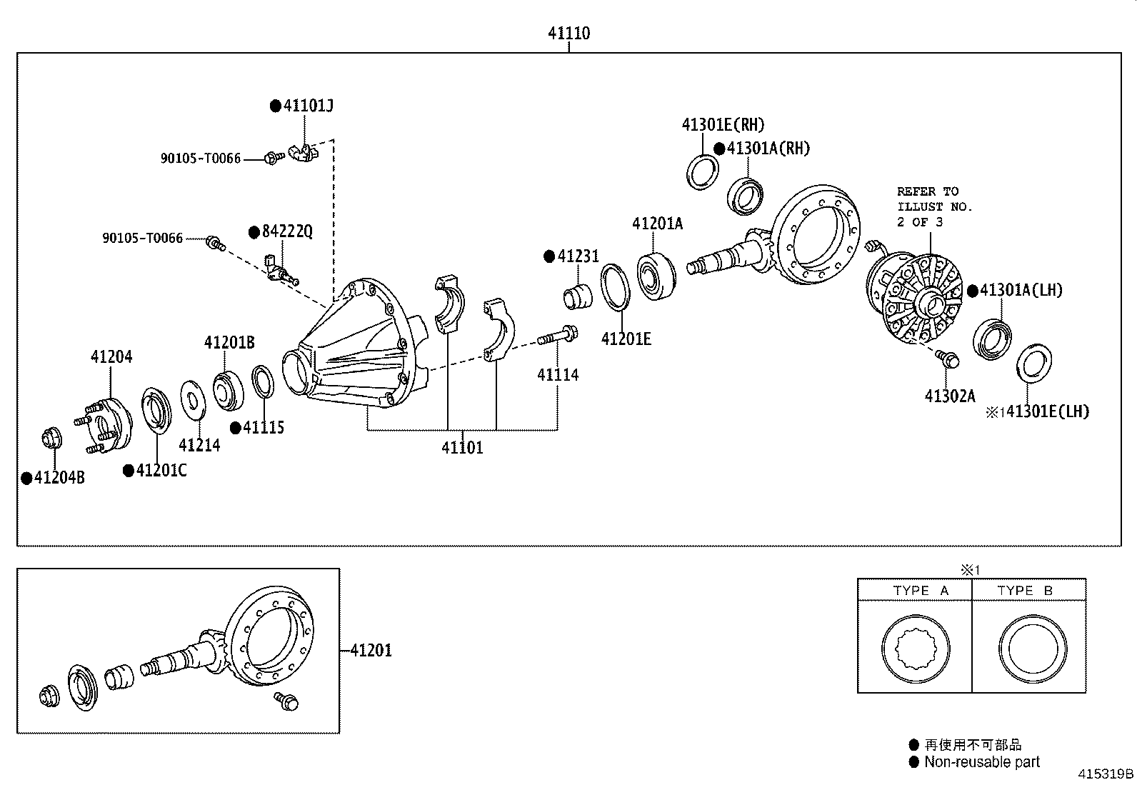 Rear Axle Housing Differential
