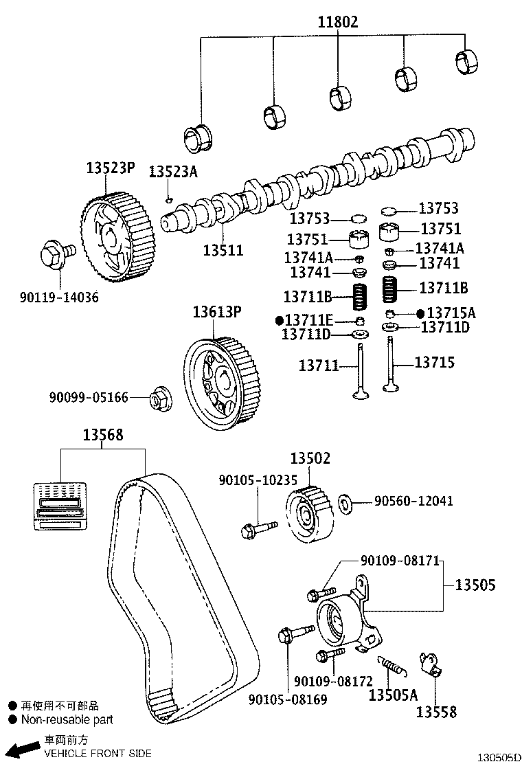 Camshaft & Valve