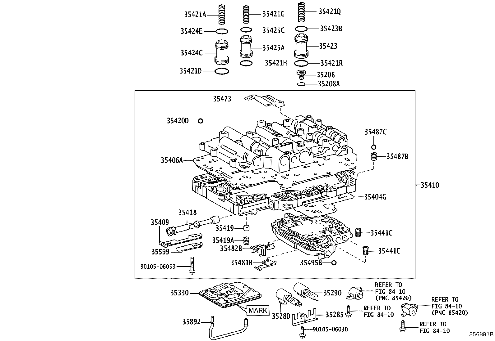 Valve Body Oil Strainer