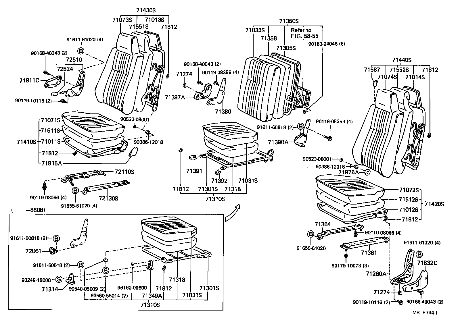 Seat & Seat Track