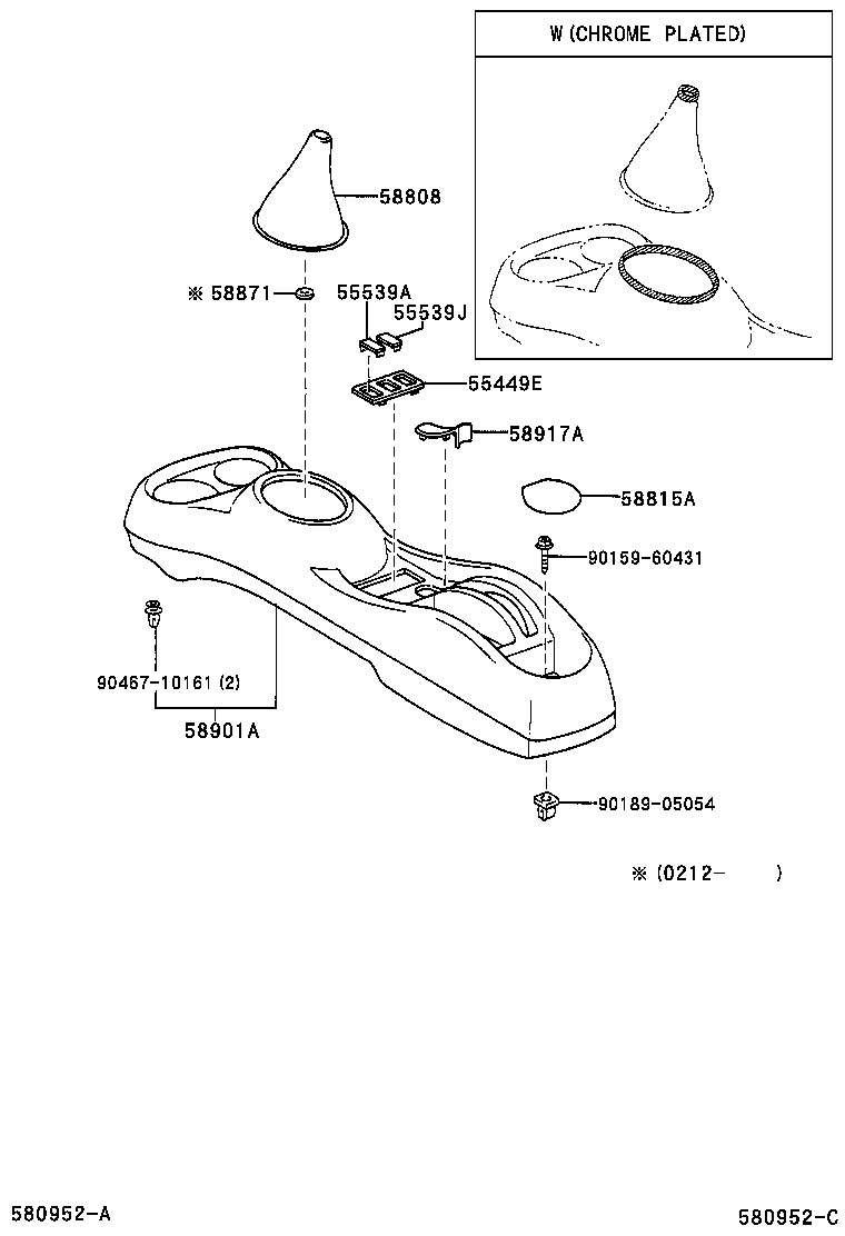 Console Box & Bracket