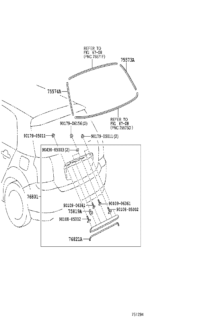 Rear Moulding
