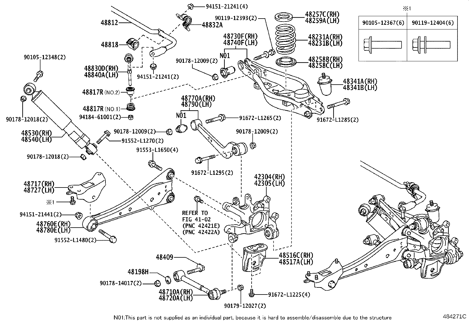 Rear Spring & Shock Absorber