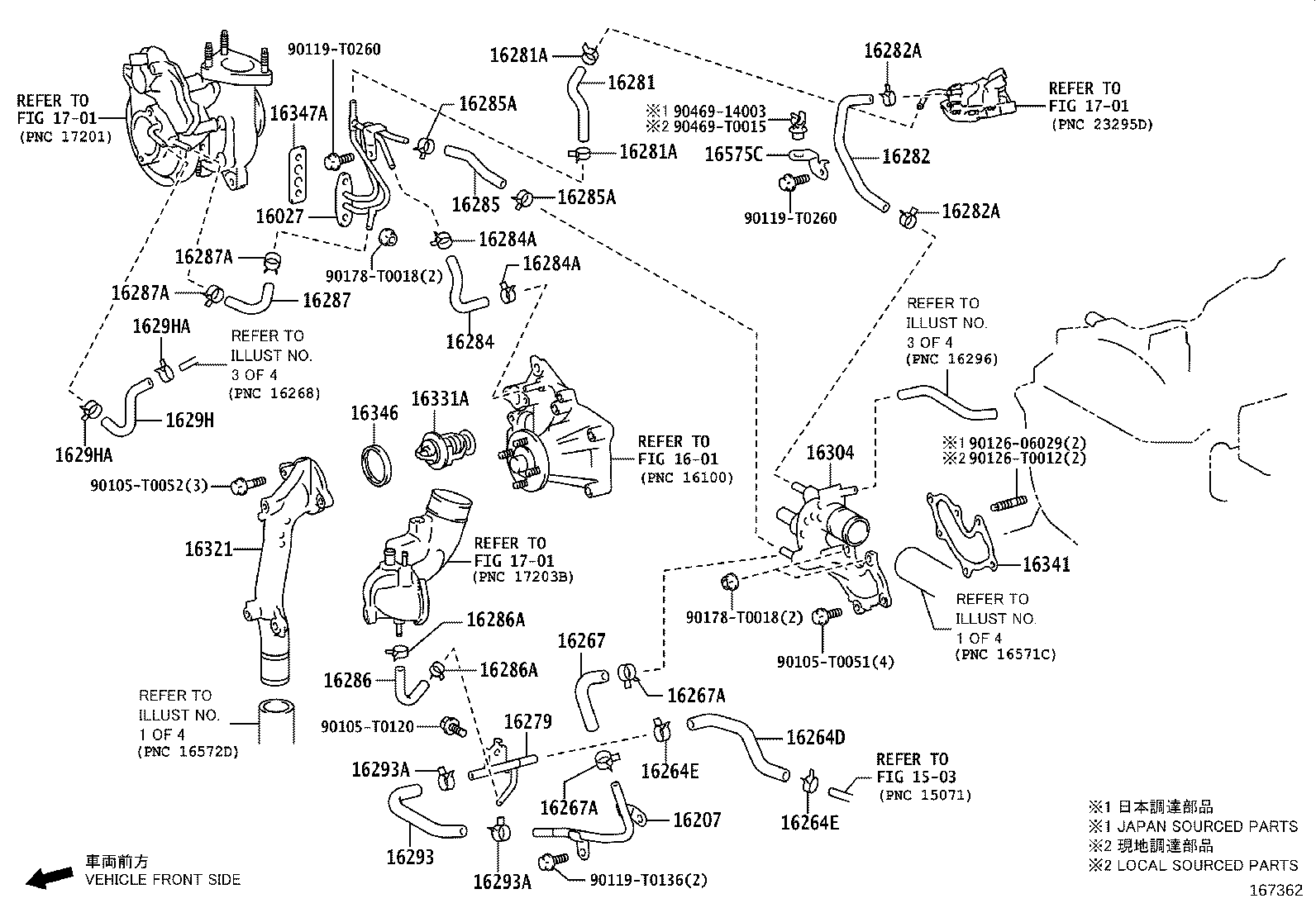 Radiator Water Outlet
