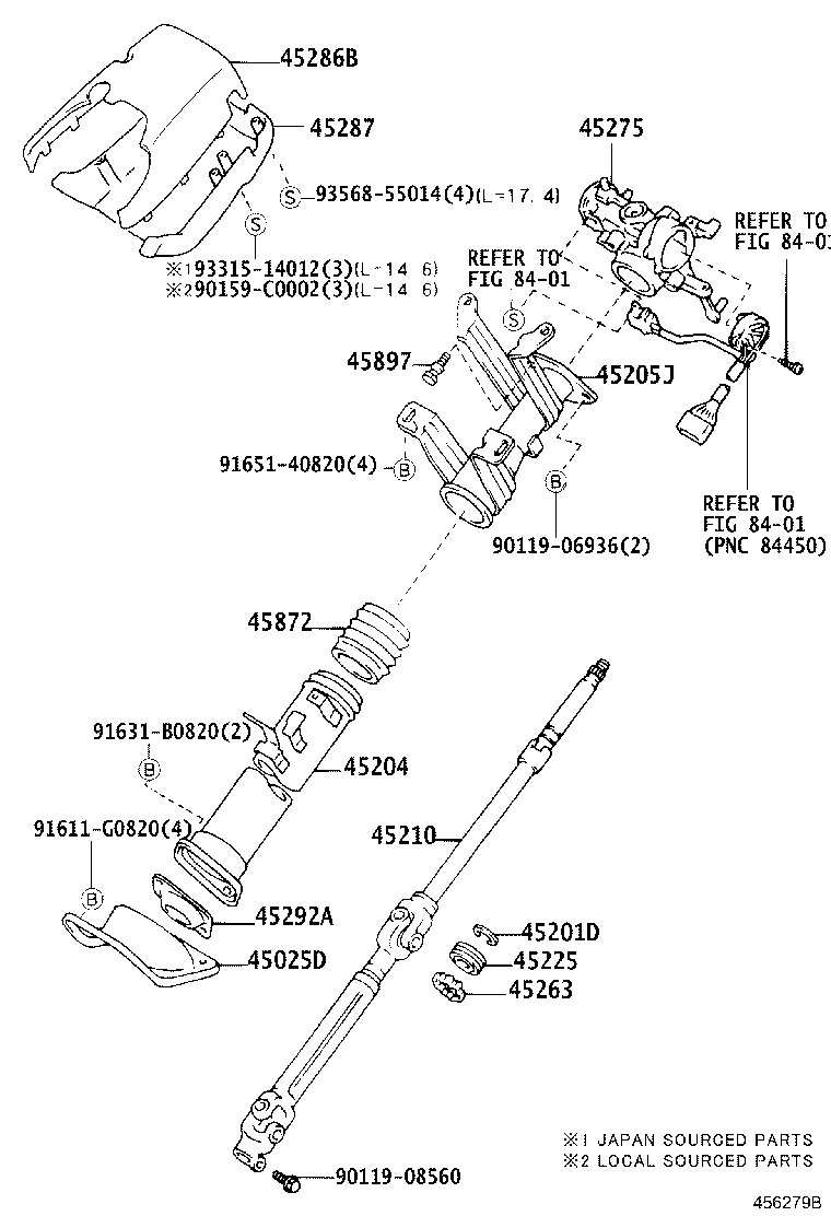 Steering Column & Shaft