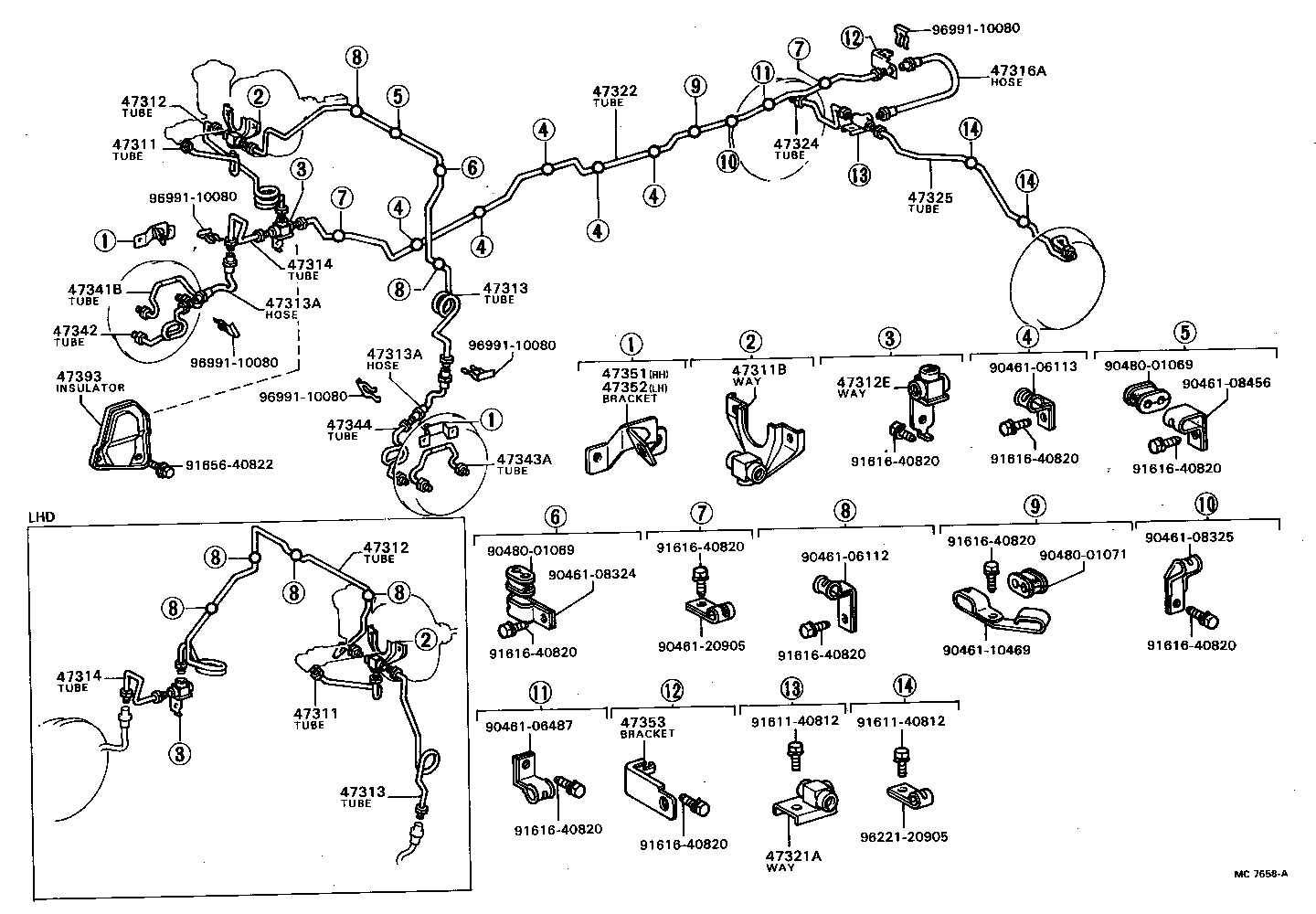 Brake Tube Clamp