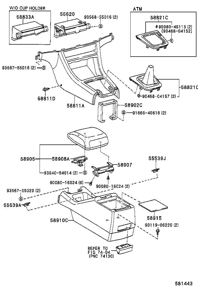 Caja y soporte de consola