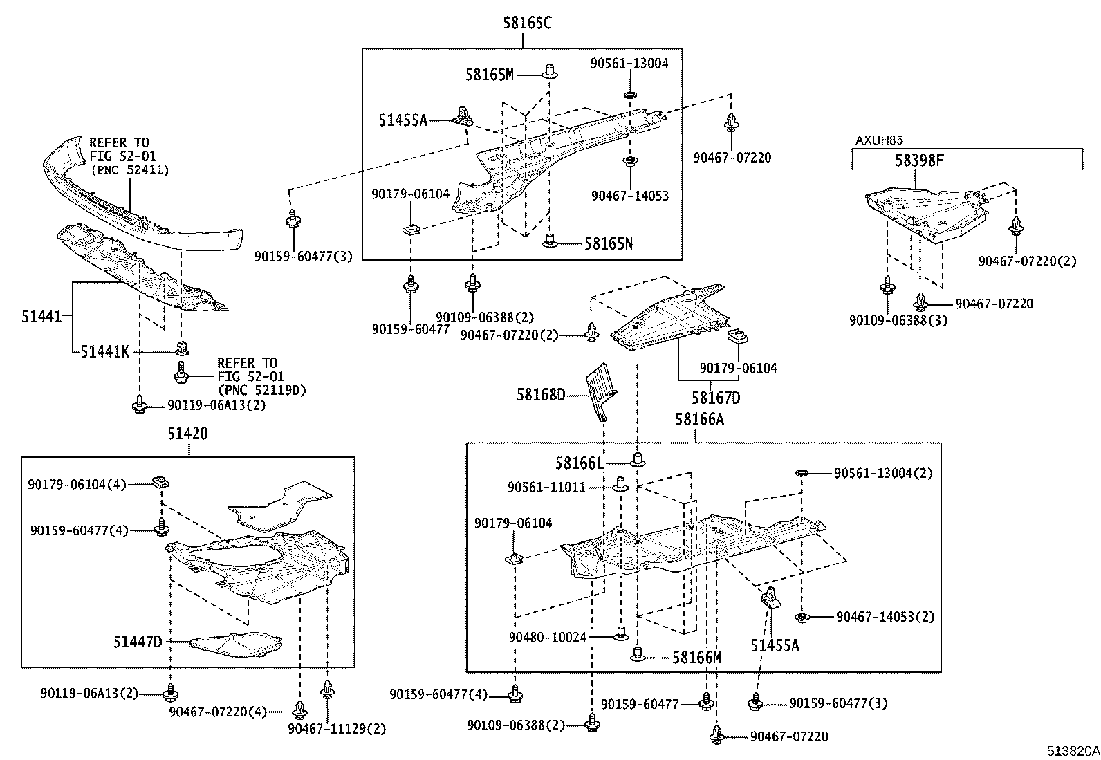 Suspension Crossmember & Under Cover