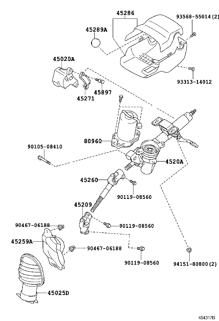 Steering Column & Shaft