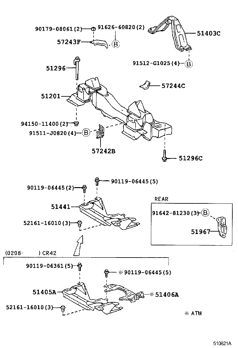 Suspension Crossmember & Under Cover