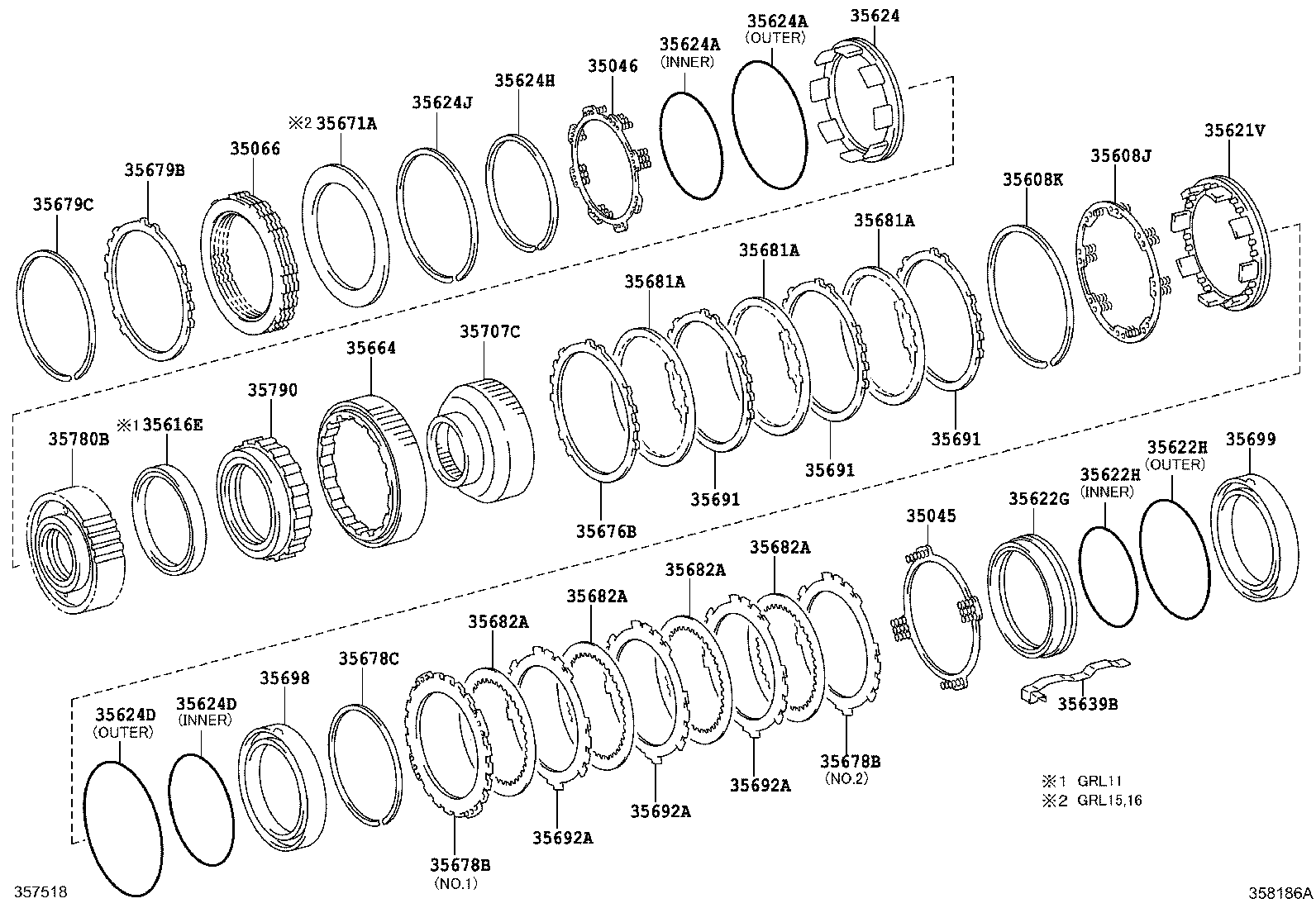 Center Support Planetary Sun Gear