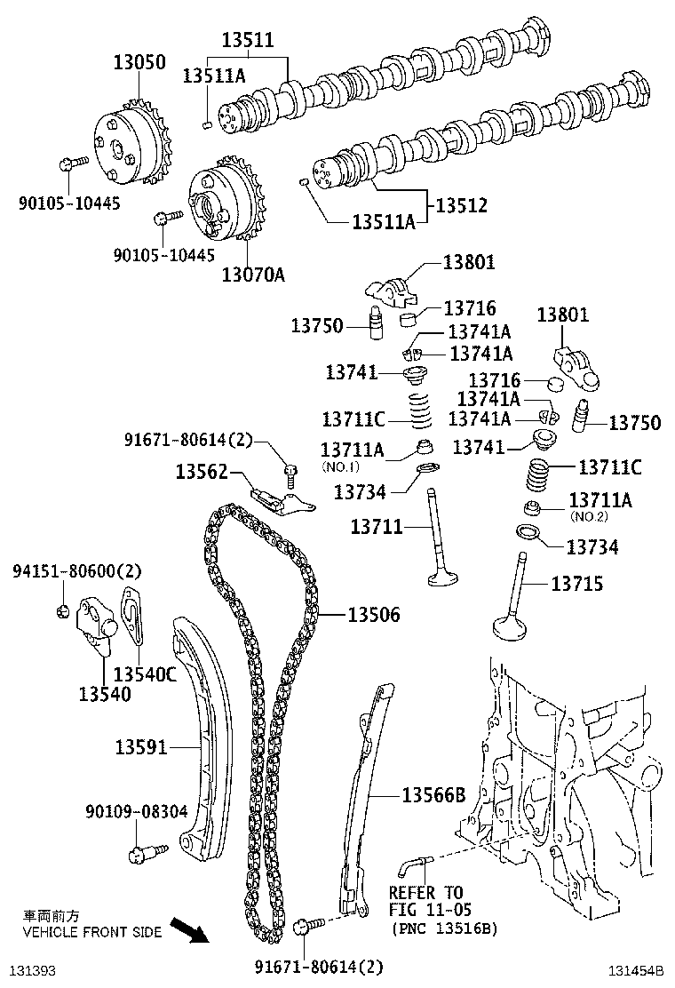 Camshaft & Valve