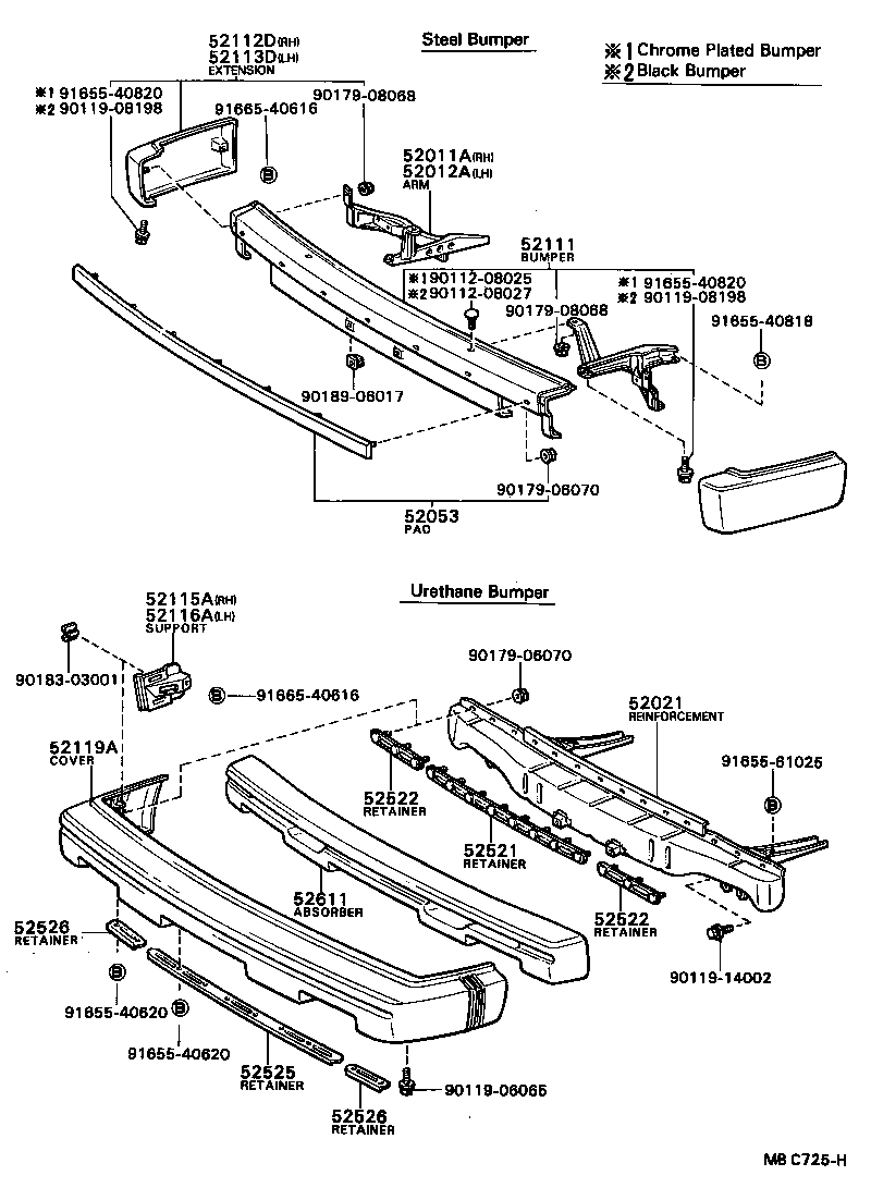 Parachoques delantero