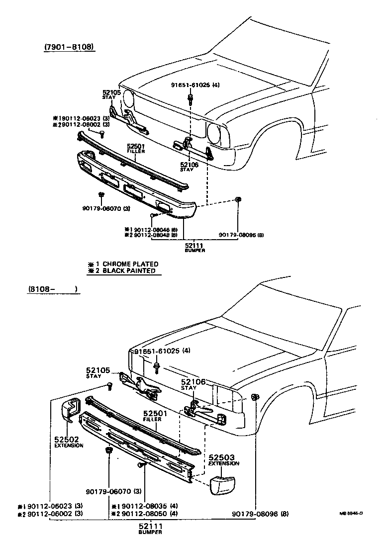 Front Bumper Bumper Stay