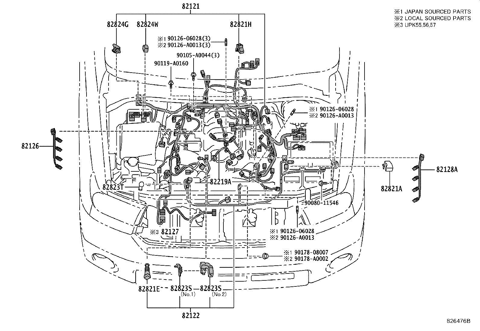 Wiring & Clamp