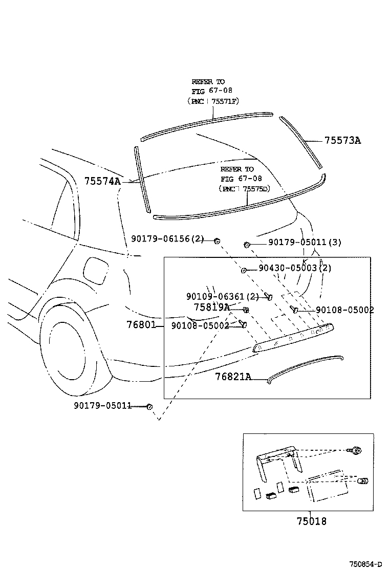 Rear Moulding