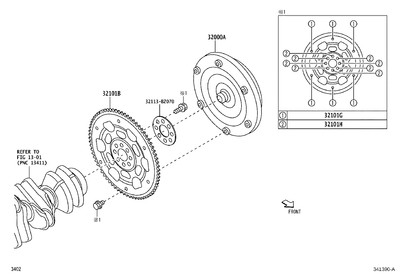 Torque Converter Front Oil Pump